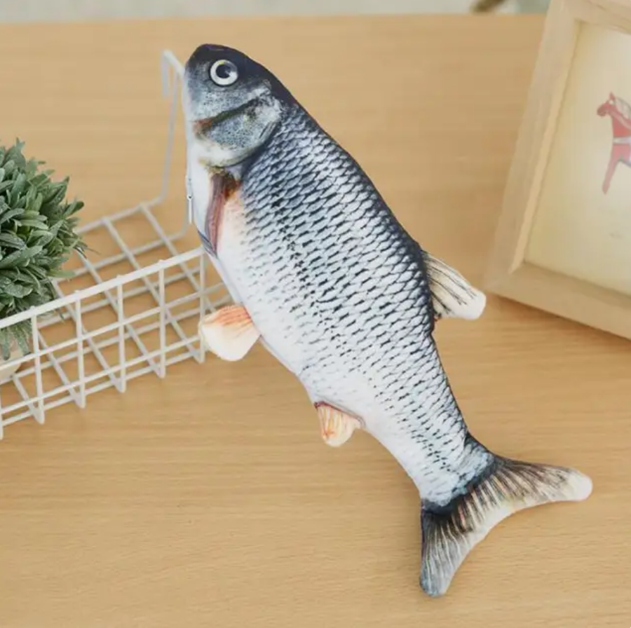 Poisson jouet interactif pour chat